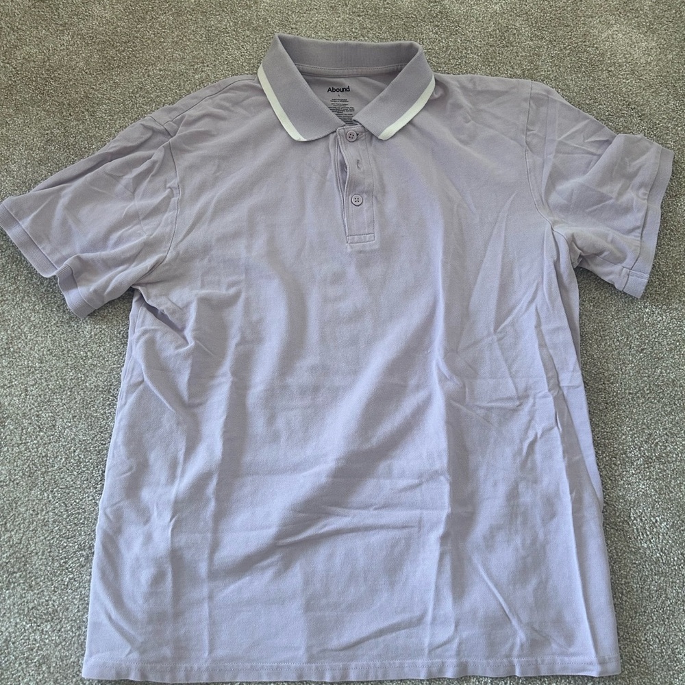 Abound Light Purple Polo Shirt